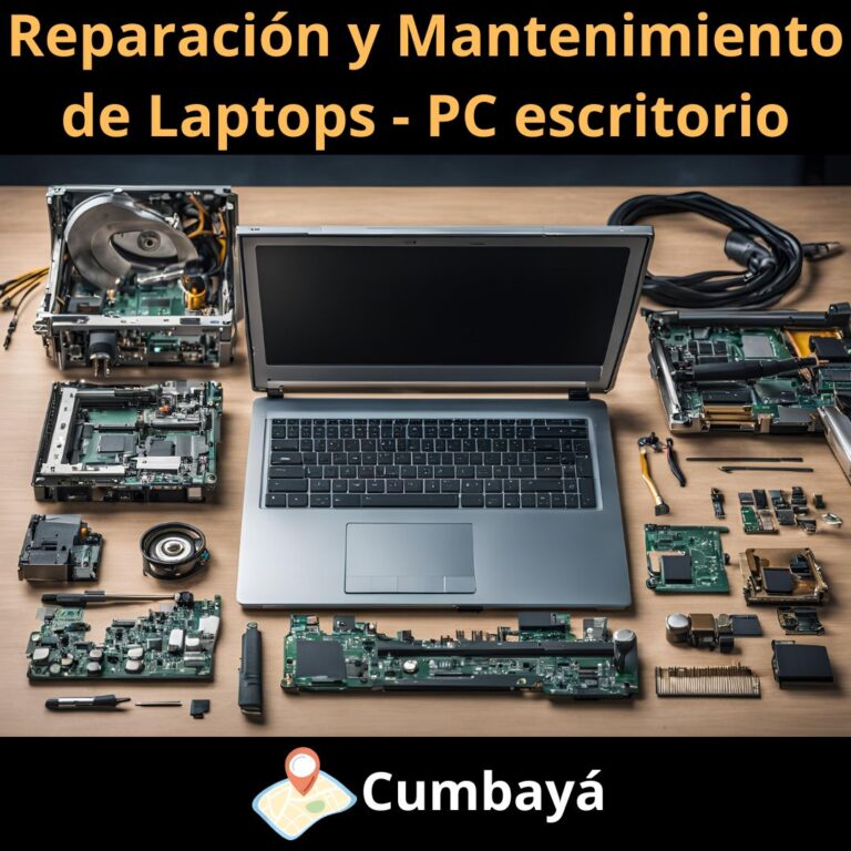reparacion y mantenimiento de laptops y pc en Cumbayá