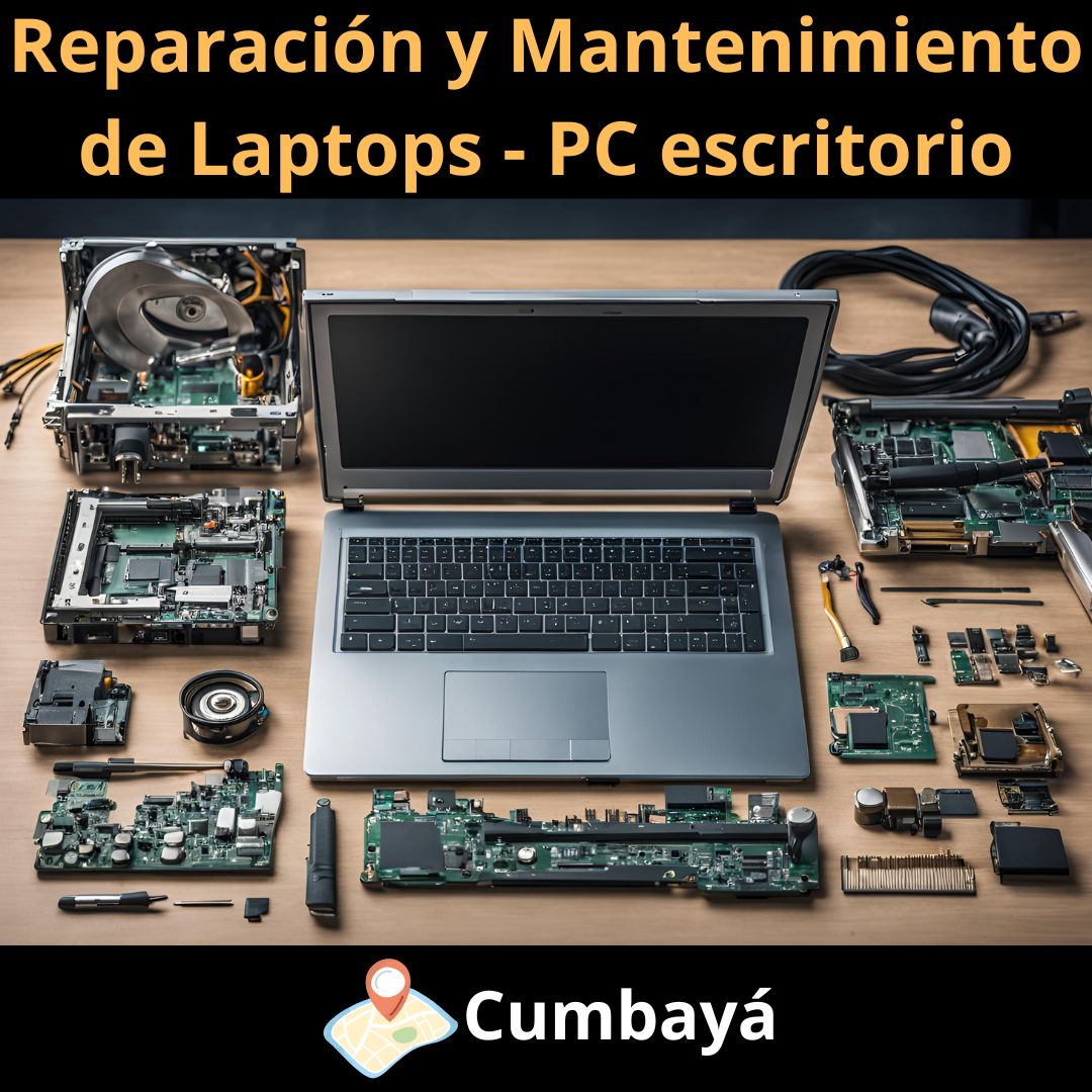 reparacion y mantenimiento de laptops y pc en Cumbayá