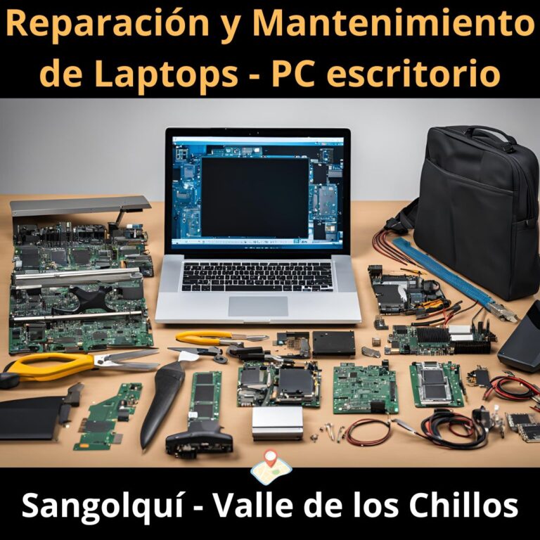 reparacion y mantenimiento de laptops y pc en sangolqui