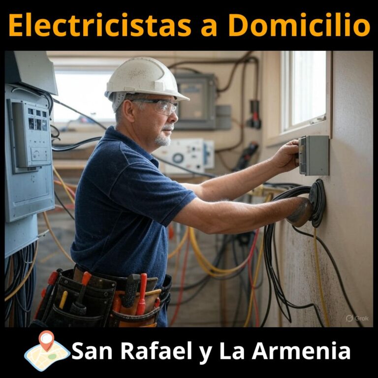 electricista san rafael y la armenia domicilio